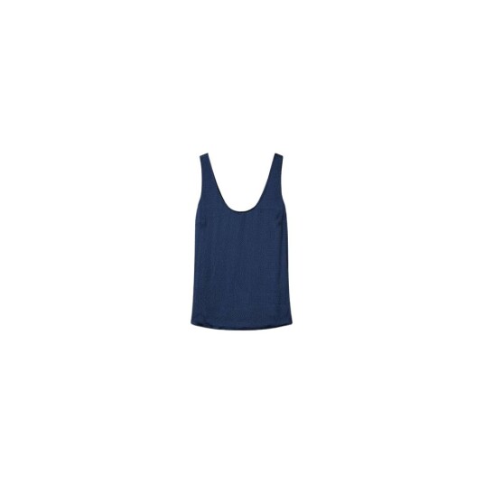 Twinset Dame Topper Blå 2XL,