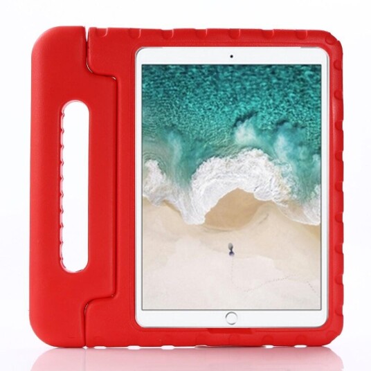 INCOVER Apple iPad 10.2" (2021 / 2020 / 2019) / iPad Pro 10.5 / iPad Air (2019) Barnevennlig Deksel - Støtsikkert Deksel m. Stativ - Rød INCOVER Apple iPad 10.2" (2021 / 2020 / 2019) / iPad Pro 10.5 / iPad Air (2019) Barnevennlig Deksel - Støtsikkert Deksel m. Stativ - Rød