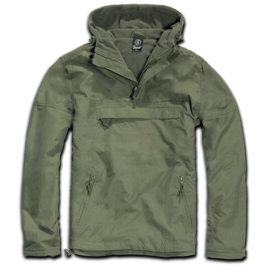 Brandit Windbreaker Jakke L Grønn