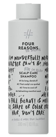 Four Reasons Original Hodebunnspleie Sjampo 300 ml med Fuktighet og Mentol Four Reasons Original Hodebunnspleie Sjampo 300 ml med Fuktighet og Mentol