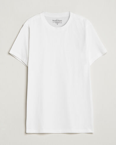 Bread & Boxers Heavy Cotton Crew Neck Tee White