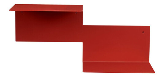 Warm Nordic Repeat hylle rusty red, venstre