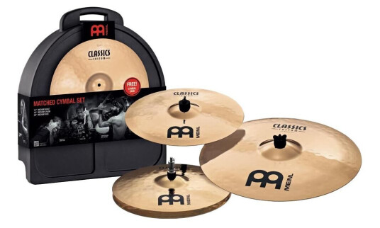 Meinl Cc141620 Classics Custom Cymbal Pakke Medium 14/16/20