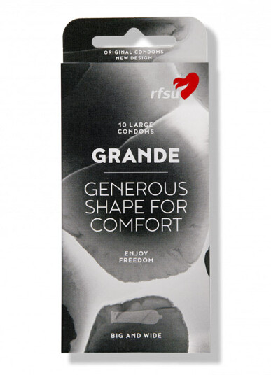RFSU Kondomer RFSU Grande 10 pk RFSU Kondomer RFSU Grande 10 pk