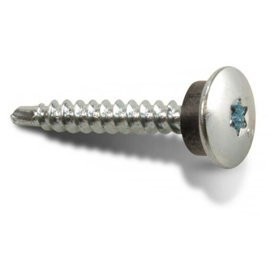 Heco 9605337 Fasadeskrue 4,8 x 35 mm, 50-pakning Svart