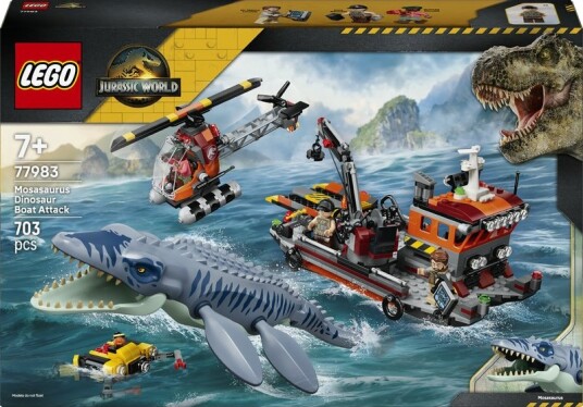LEGO Jurassic World – 77983 – Mosasaurus-båtangrep