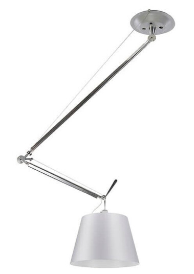 Artemide Tolomeo Decentrata Taklampe Grå Ø240