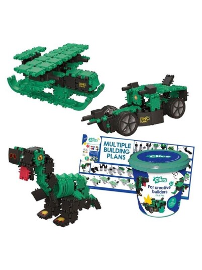 Clics Building Blocks Dino World