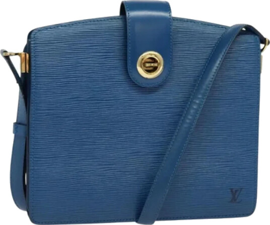 Louis Vuitton Vintage Dame Blå Louis Vuitton Vintage Dame Blå