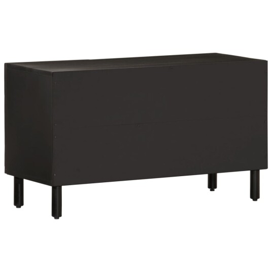 TV-benk svart 80x31x46 cm heltre mango 8720845422523