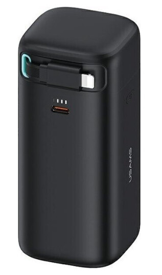 Usams US-CD217 PD45W Fast Charge 18000 mAh Svart Usams US-CD217 PD45W Fast Charge 18000 mAh Svart