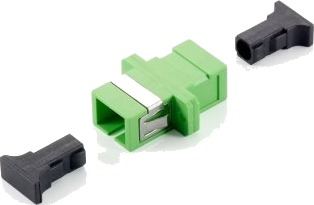 Equip Fiberadapter Sc/Apc 156144 Grønn Enkeltmodus 34,7mm 9,4mm 33mm