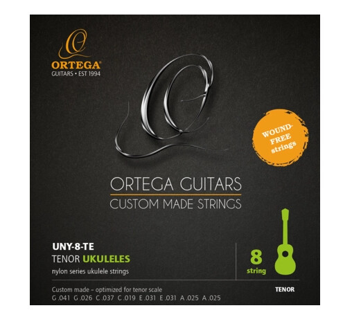 Ortega UNY-8-TE Strengesett 8-str. Tenor Ukulele