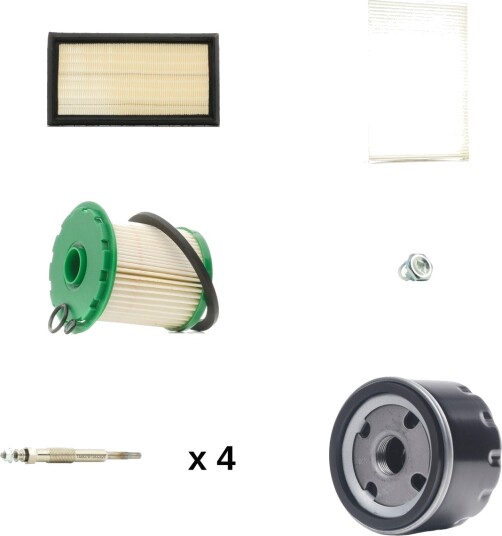 Servicepakke RIDEX 4682P7768