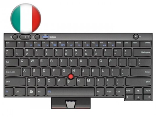 Lenovo 04W3154, Tastatur, Italiensk, Lenovo, Thinkpad L430, L530, T430, T530, X230