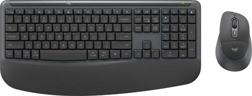 Logitech Signature Comfort Plus Combo MK880 for Business   Tastatur & Mussett   Engelsk   Gr