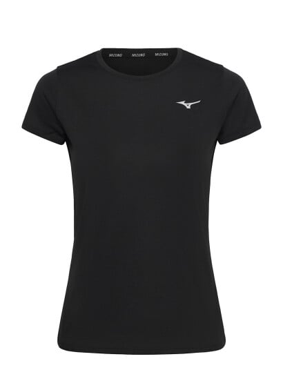 Mizuno Core Impulse Short Sleeve Tee - Black - XS