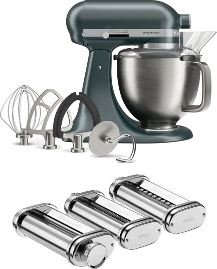 Kitchenaid Artisan Plus kjøkkenmaskin 4,7 liter med pastasett juniper