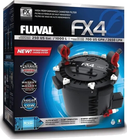 Fluval Bøttefilter Fx4 Fluval Bøttefilter Fx4