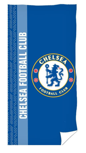 Chelsea Fc Crest Cotton Beach Towel