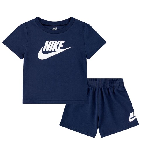 Nike Shorts Sett Shorts/T skjorte Midnight Navy 12 md Shorts Blå 80