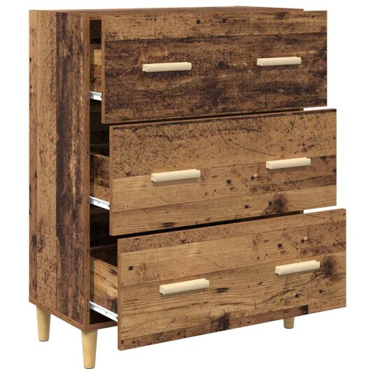 Serviesskap Gammelt tre 69,5 x 34 x 90 cm Konstruert tre