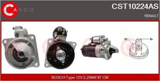 CASCO CST10224AS Starter CASCO CST10224AS Starter