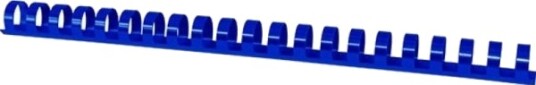 Office Products Innbindingsrygger For Innbinding Office Products, A4, 16 Mm (145 Ark), 100 Stk., Blå Office Products Innbindingsrygger For Innbinding Office Products, A4, 16 Mm (145 Ark), 100 Stk., Blå