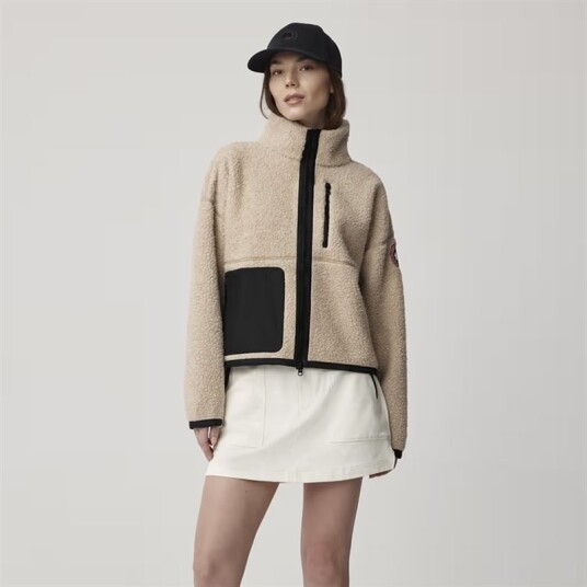 Canada Goose Simcoe Fleece Jacket Light Tan