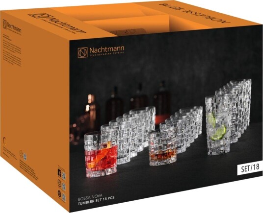 Nachtmann Bossa Nova Barsett 18 pakning