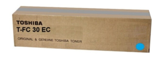 TOSHIBA T-FC30EC Tonerkassett cyan 33.600 sider