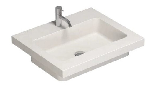 Dansani Calidris Unique Møbelservant 60,5x50,5 cm, Bianca Zeus