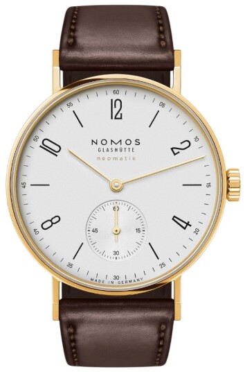 Nomos Glashütte Herreklokke N 162 Tangente Gold Neomatik Nomos Glashütte Herreklokke N 162 Tangente Gold Neomatik