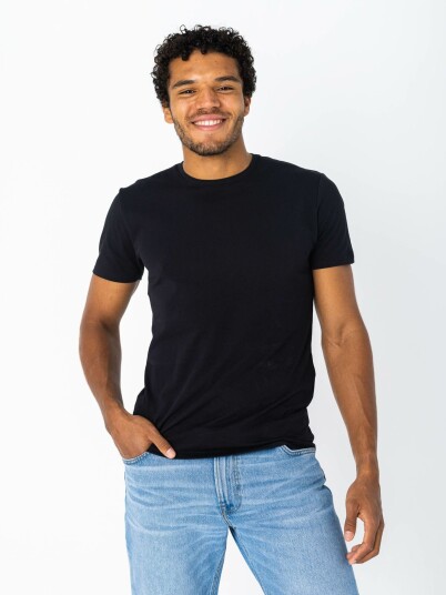 Selected Homme Aspen Short Sleeve O-Neck Tee Sort XL Selected Homme Aspen Short Sleeve O-Neck Tee Sort XL