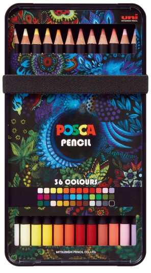 Posca Posca Colored Pencils Set of 36 Posca Posca Colored Pencils Set of 36