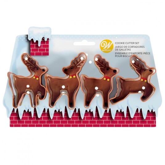 Wilton Pepperkakeformer Reinsdyr Pk/4 Wilton Pepperkakeformer Reinsdyr Pk/4