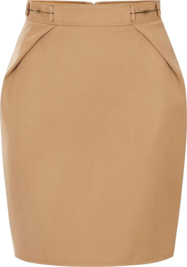 Elisabetta Franchi Dame Skjørt Brun S,