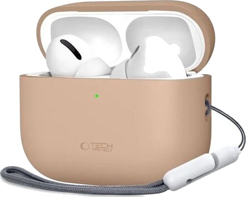 Tech Protect Silicone Case for AirPods Pro 3 Beige