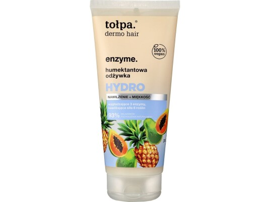 Tołpa_Dermo Hair Enzyme Fuktighetsbevarende Hydro Hårbalsam 200Ml