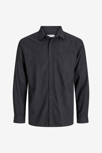 Jack & Jones - Skjorte jjeClassic Melange Shirt L/S - Grå