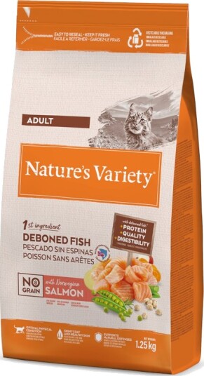 Nature’S Variety Tørrfôr Adult Nature'S Variety No Grain Norsk Laks 2 X 1.25 kg