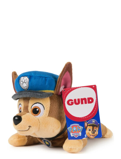 MAKI Paw Patrol Gund Hat & Collar Plush 20 Cm Chase Brown ONE SIZE