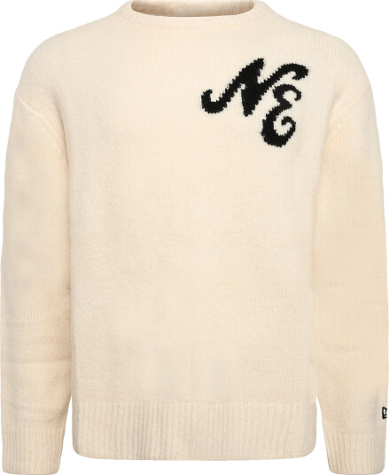 New Era Ne Knit Sweater Newera Cream L
