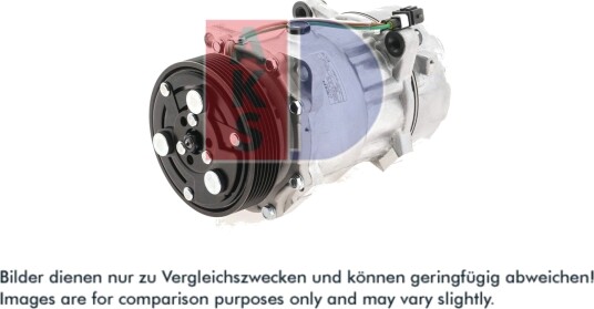 AC-kompressor AKS DASIS 850513N AC-kompressor AKS DASIS 850513N