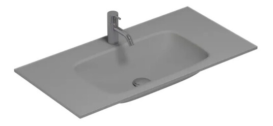 Dansani Calidris Form Møbelservant 80,2x40,5 cm, Lys Grå Matt