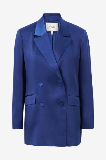 Y.A.S - Blazer yasClema LS Soft Blazer - Blå