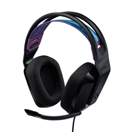 Logitech G335 Wired Gaming Headset Svart