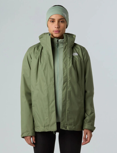 The North Face W Evolve Ii Triclimate Jacket - Eu - Green - XS