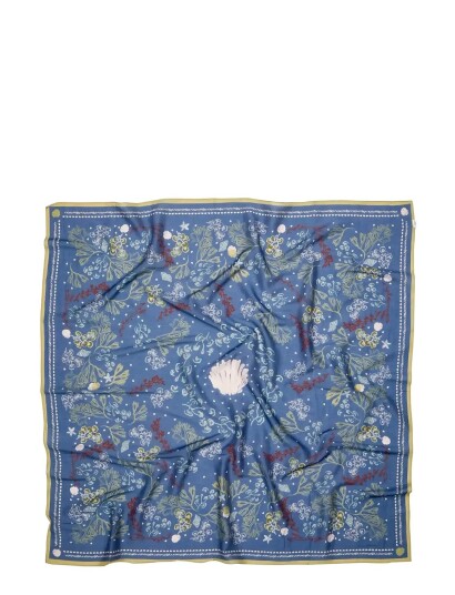 Becksöndergaard Seastoria Sico Scarf Blue ONE SIZE