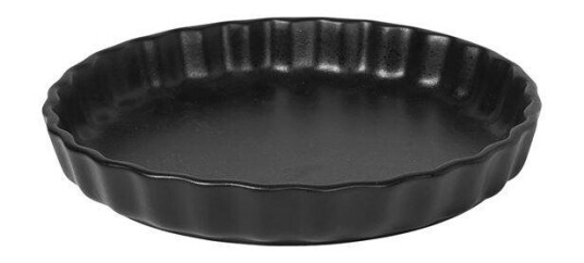 Broste Copenhagen - Vig ovnfast tertefat 25x4 cm antikk svart Broste Copenhagen - Vig ovnfast tertefat 25x4 cm antikk svart